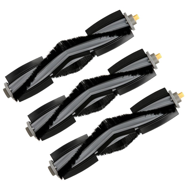 FILTERIST 3 pieces Roller Brush Compatible with ECOVACS DEEBOT X1 X1 Omni X1 Turbo X1 PRO OMNI T10 T10 Plus T10 Turbo T10 Omni T20 T20 Omni Robot Vacuum Accessories Main Brush Replacement Parts - Image 2