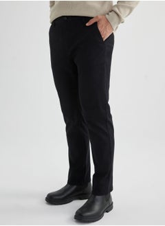 DeFacto Regular Fit Zipper Pocket Gabardine Chino Canvas T  - Image 2
