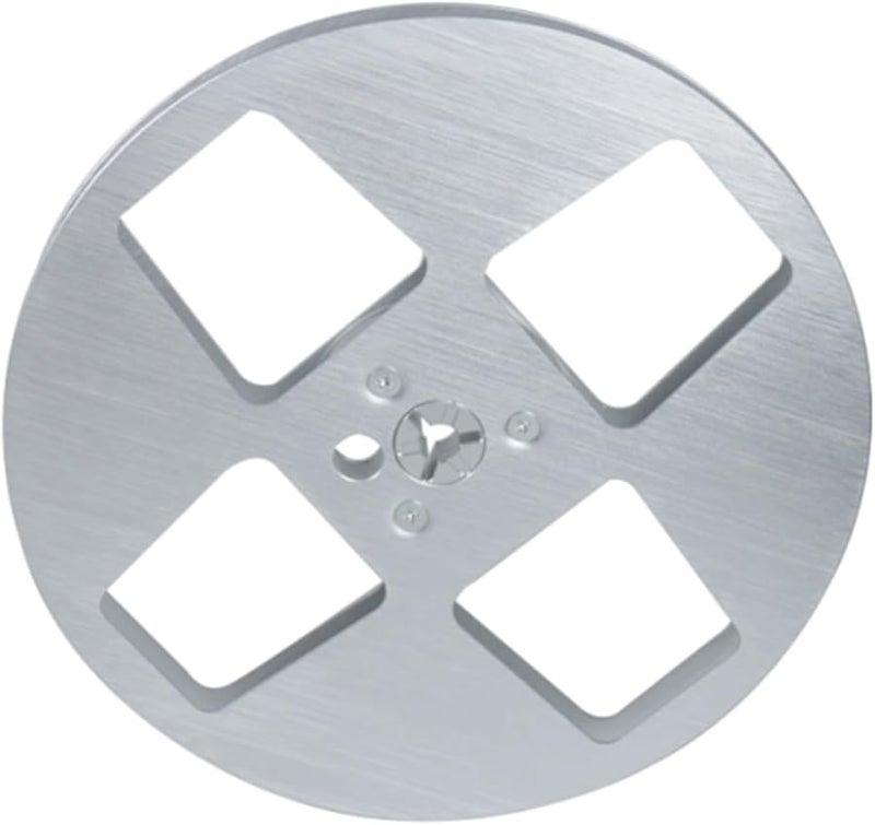 Silver Hub Metal Tape Reel 7 Inch for Tape Recorders - Image 2
