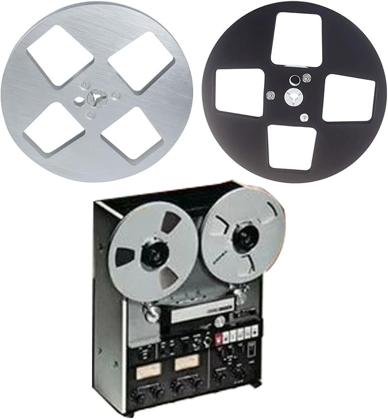 Silver Hub Metal Tape Reel 7 Inch for Tape Recorders - Image 3
