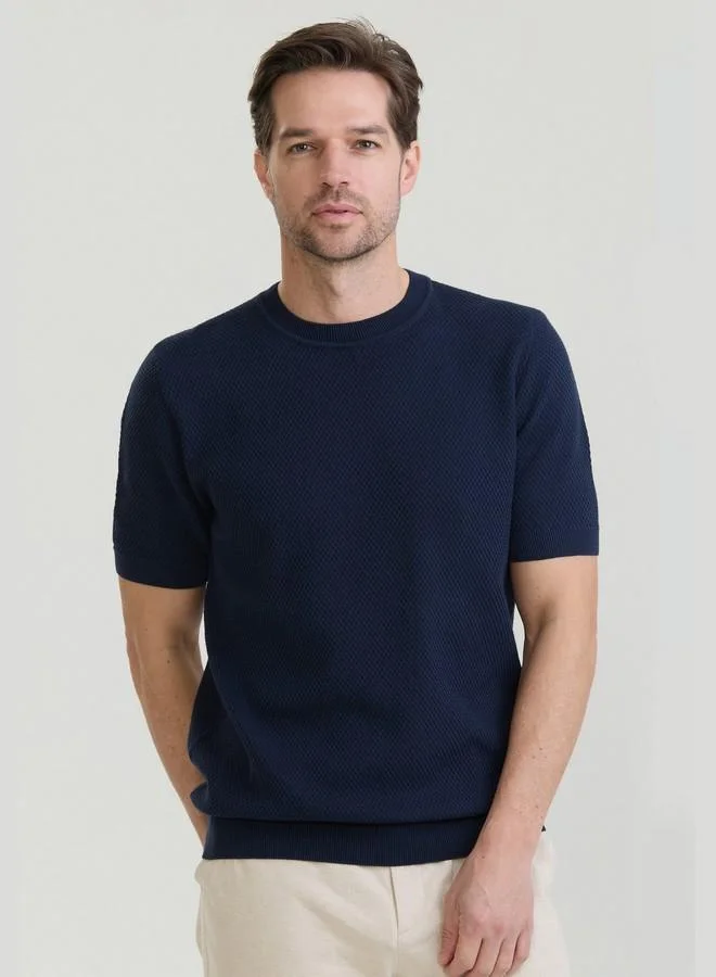 FELIX HARDY Men's 100% Cotton Crew Neck Jersey T Shirt