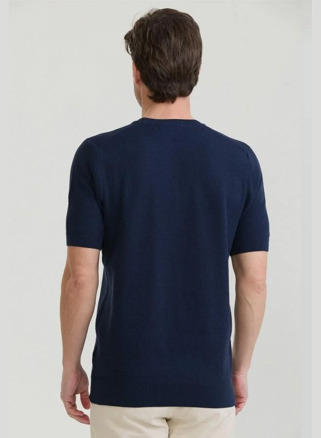 FELIX HARDY Men's 100% Cotton Crew Neck Jersey T Shirt