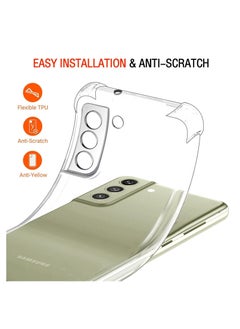 Generic Samsung Galaxy S21+ Plus Anti Shock Transperent Case ClearCase Clear TPU Four Corners S21 Plus Cover Transparent Soft funda  - Image 3