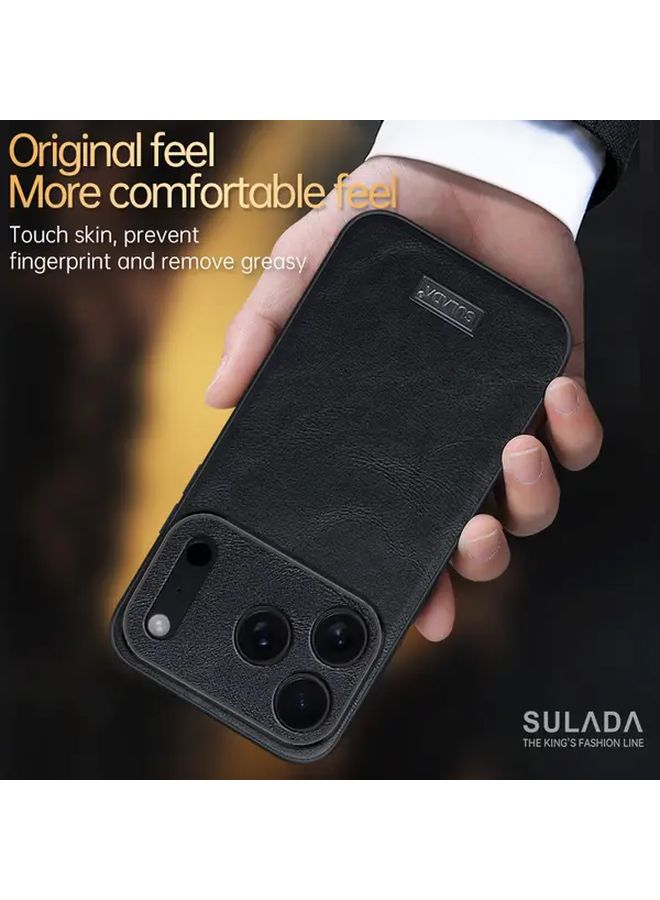 Brown Ultra Thin iPhone 17 Case Slim Protective Cover with Lens and Drop Protection - Image 1