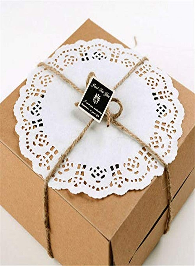 APSAMBR -7.5 Paper Doilies, 100 Pieces Doilies Paper, Lace Doileys Paper Round Decorative Paper Placemats Bulk Doiles Round Paper Placemats for Cake Packaging - Image 5