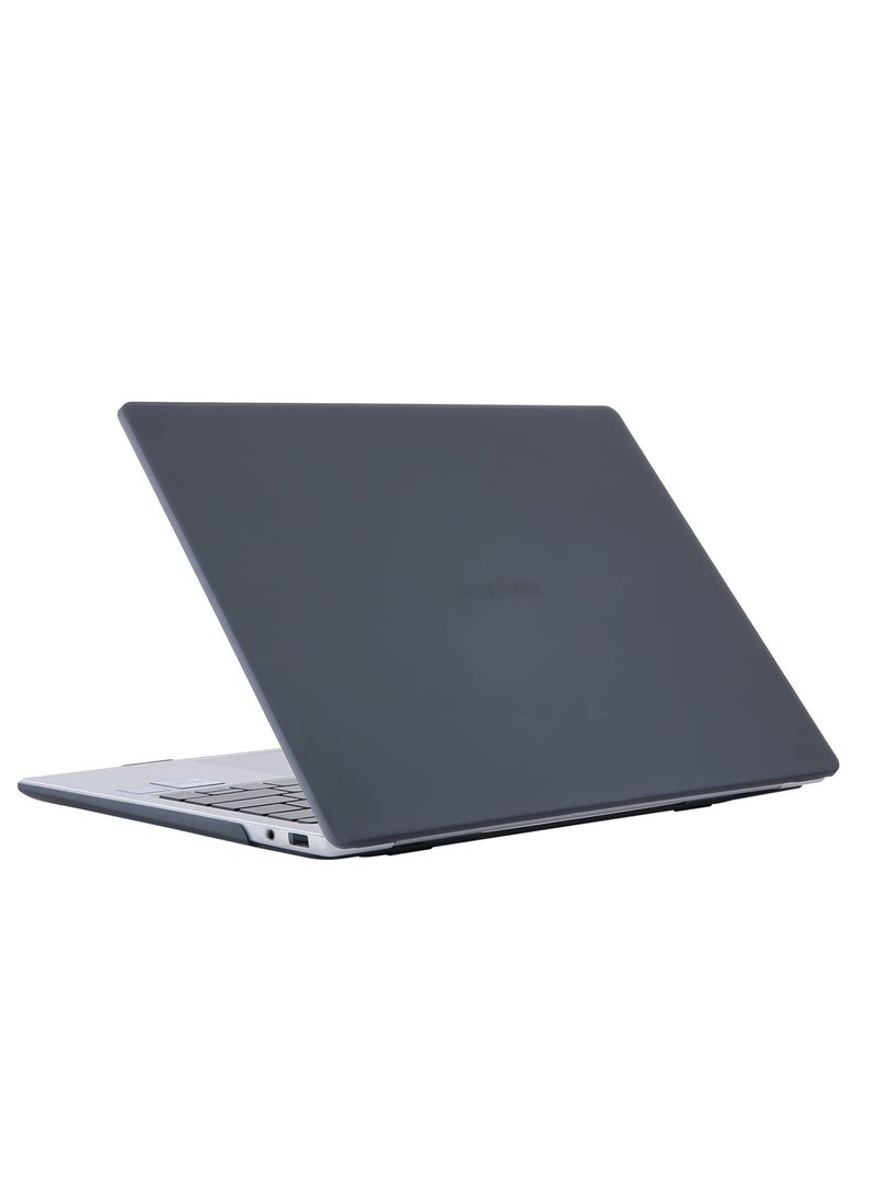 Rubberized Hard Case for Huawei MateBook D14 2023/2024 14-Inch , Shockproof, Scratch-Resistant, Anti-Slip Hard Shell, 360° Protective Notebook Sleeve, Laptop Cooling Case,Black - Image 2