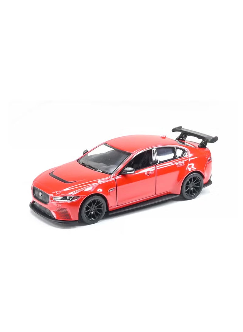 Kinsmart Jaguar XE SV Project 8 Red 1:36 Officially Licensed Die-Cast Metal Model Car - Image 4