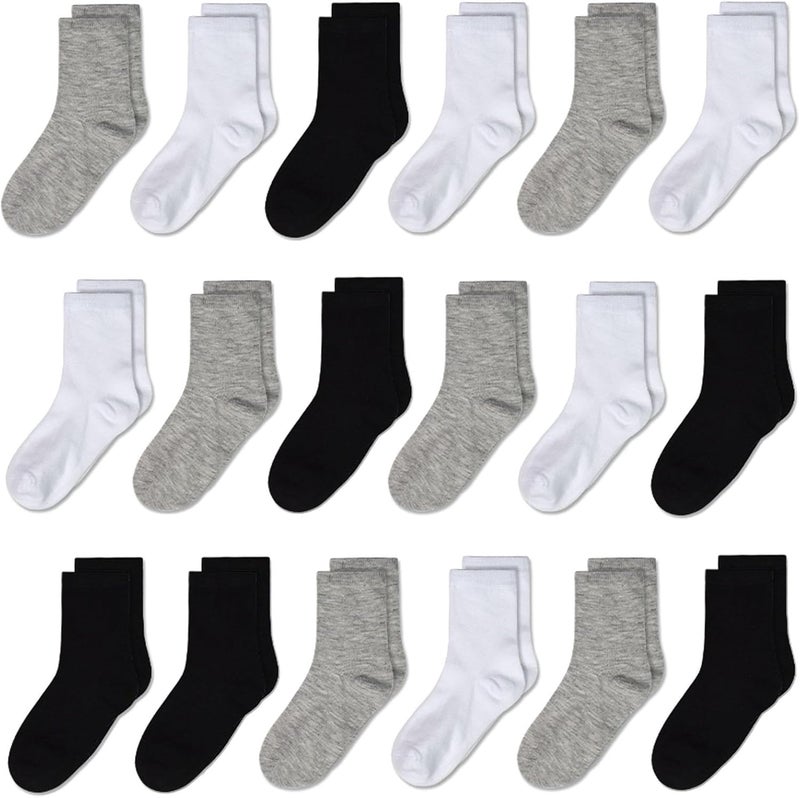 High waist breathable children's socks for boys and girls  color  18PC - Image 1