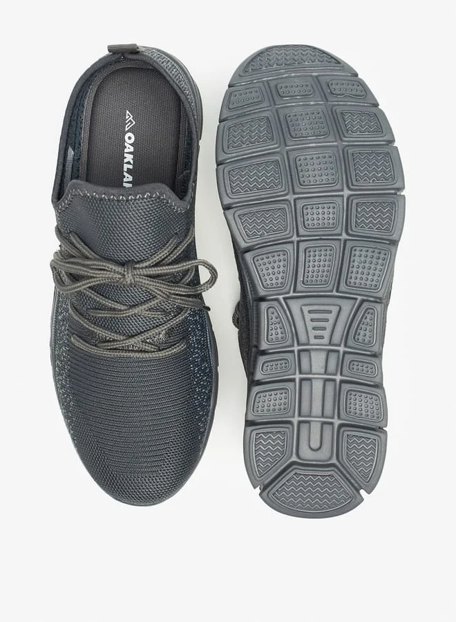 Oaklan by Shoexpress Men's Textured Shoes with Lace-Up Closure