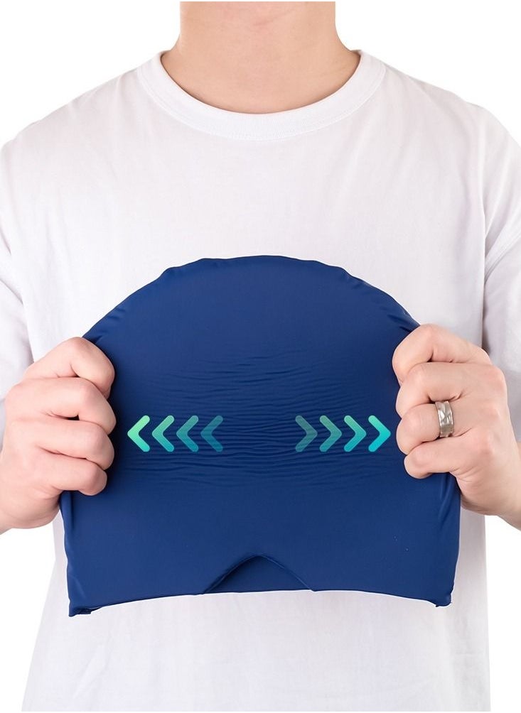 Migraine Headache Relief Hat - Gel Ice Head Mask Hot and Cold Therapy Headache Eyes Mask for Sinus Puffy Eyes Tension and Stress Relief