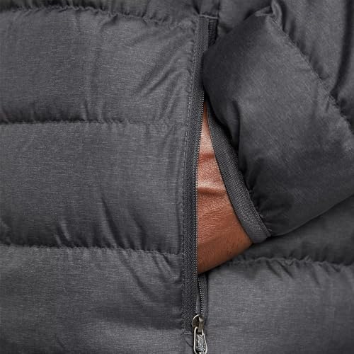 Eddie Bauer جاكيت هوديد من إيدي باور للرجال CirrusLite، أسود معاد تدويره، كبير عادي - Image 4
