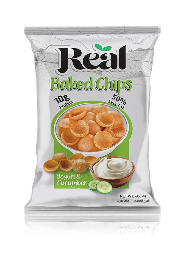 Real Protein Baked Potato 60gm- Yogurt With Cucumber (Pack of 2) - Image 2