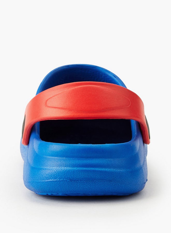 SONIC Boys Printed Backstrap Clogs - Image 5