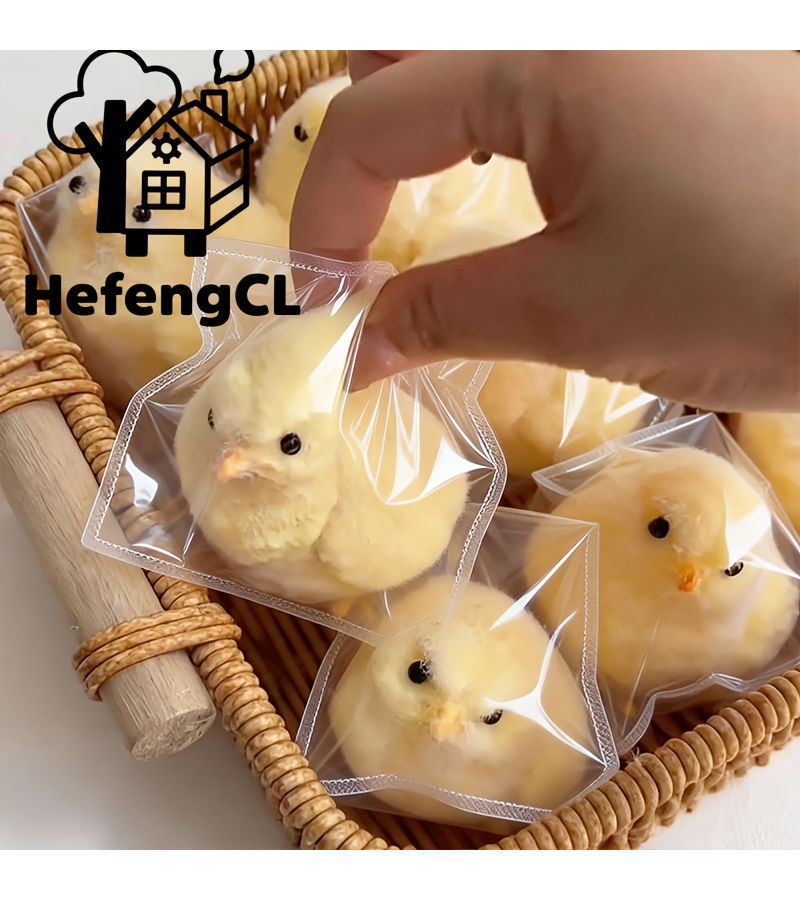 Stress Relief Soft Squeeze Chicken Toy Handmade Plush Q Dun - Image 2