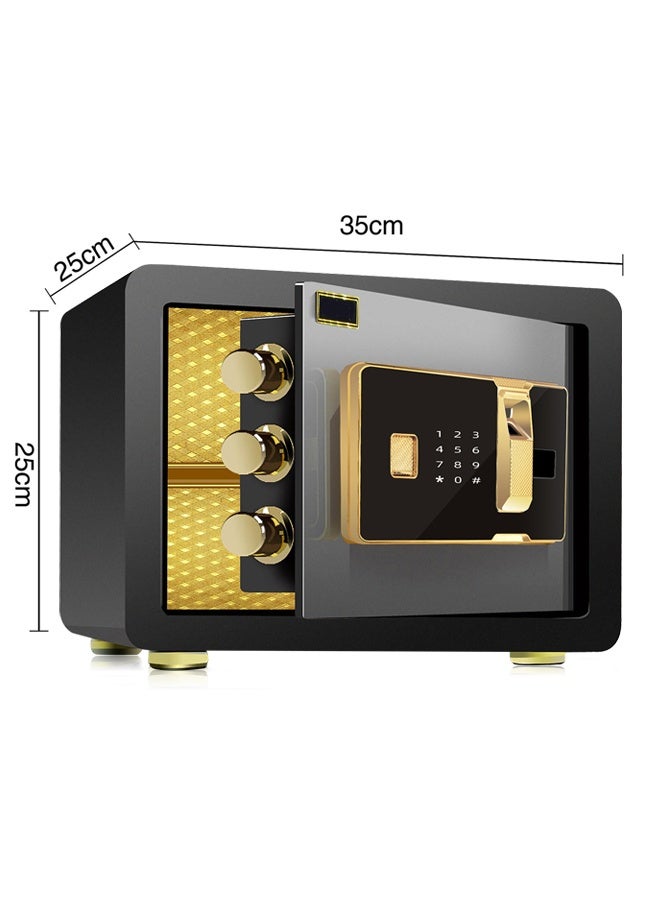VINNYSEN Fireproof Safe Waterproof and Fireproof Home Safe Fireproof Safe with Programmable Keypad and Fingerprint Unlocking Smart Alarm Fireproof Safe for Home Storage of Money Documents and Valuables - Image 4
