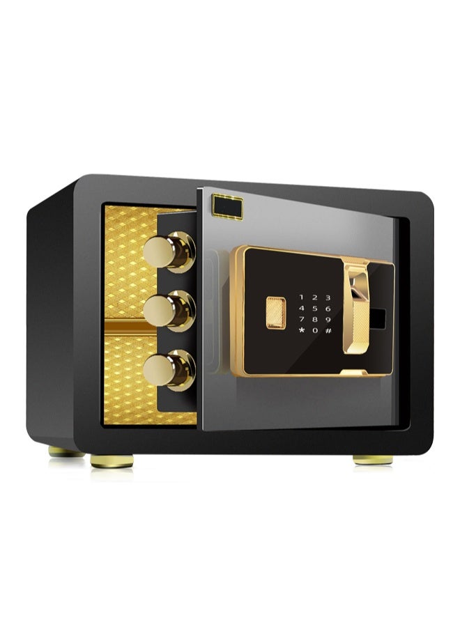 VINNYSEN Fireproof Safe Waterproof and Fireproof Home Safe Fireproof Safe with Programmable Keypad and Fingerprint Unlocking Smart Alarm Fireproof Safe for Home Storage of Money Documents and Valuables - Image 1