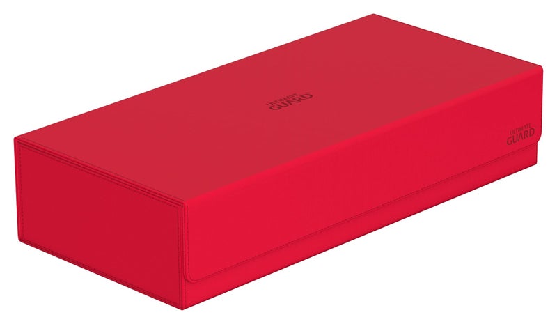 Ultimate Guard Superhive 550 Deck Case for 550 DoubleSleeved TCG Cards Red Compatible with Boulders Magnetic Closure  Microfiber Inner Lining - Image 2