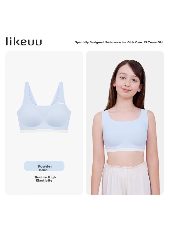 Like Uu, Teenage Girls' Underwear For Middle And High School Students, One-size Three-stage Bra For Pubescent Girls, Children's Underwear - Image 4
