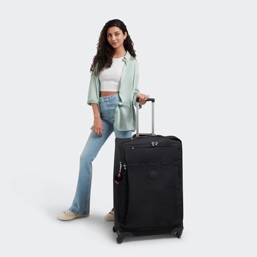 KIPLING KIPLING حقيبة سفر كيبلينغ النسائية دارسي الكبيرة 29 بوصة مع عجلات دوارة ناعمة، نايلون، عجلات دوارة بزاوية 360 درجة - Image 4
