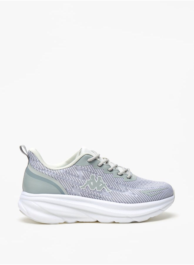 Kappa Women's Logo Detail Sports Shoes with Lace-Up Closure  - Image 3