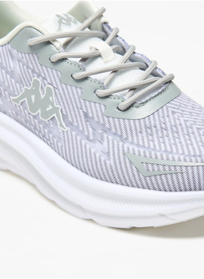 Kappa Women's Logo Detail Sports Shoes with Lace-Up Closure  - Image 5