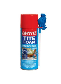Loctite Loctite Tite Foam Windows & Door PU sealant(White), Expanding Foam for Windows and Door Gaps Filling, Keeps dust and pests aways, DIY Dries Fast, Waterproof no Shrinkage Easy Application, 340g  - Image 1
