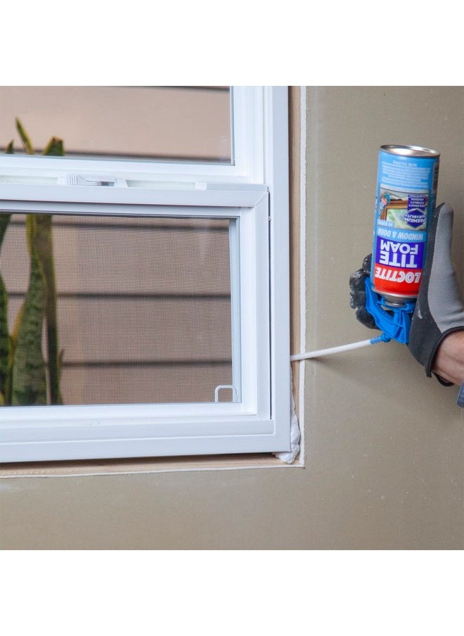 Loctite - Loctite Tite Foam Windows & Door PU sealant(White), Expanding Foam for Windows and Door Gaps Filling, Keeps dust and pests aways, DIY Dries Fast, Waterproof no Shrinkage Easy Application, 340g - Image 1