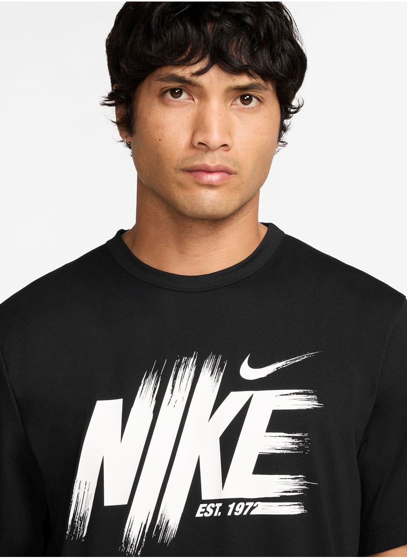 Nike Dri-Fit Uv Hyverse Graphic T-Shirt  - Image 3
