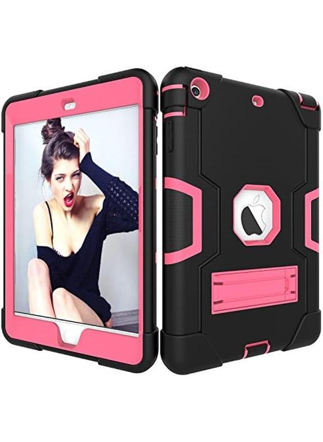 erorex - Hbs Ipad Mini Case Ipad Mini 2 Case Ipad Mini 3 Case Ipad Mini Retina Case Slim Heavy Duty Shockproof Rugged Protective Case With Built In Stand For Ipad Mini 1 2 3 Hei Mei - Image 1