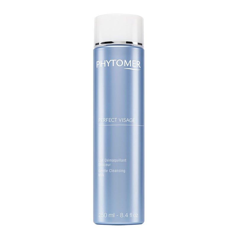 Phytomer Perfect Visage Gentle Cleansing Milk | Moisturzing Daily Face Cleanser & Makeup Remover | Sustainable & Eco-Friendly Skincare | 250ml - Image 1