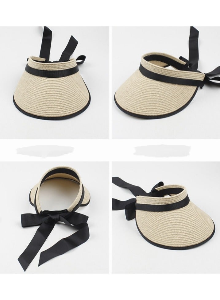 KUYING New Casual Outdoor Tie Bow Top Hat  - Image 2