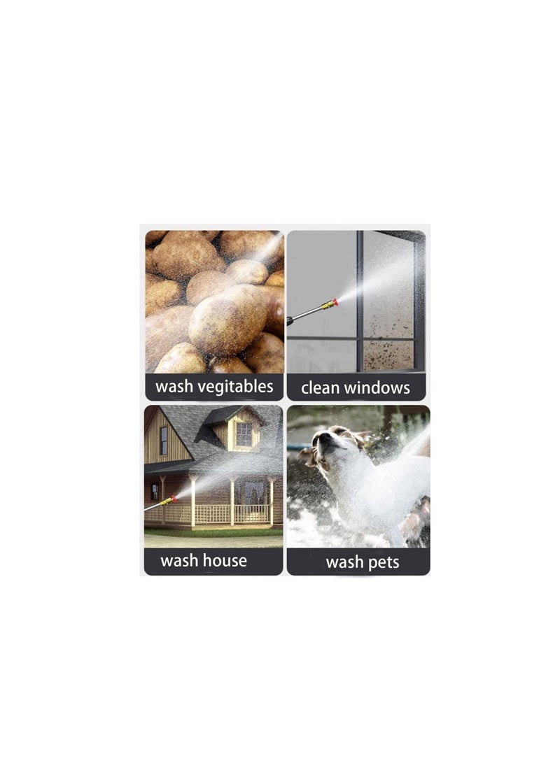 عباسلي غسالة الضغط العالي الكهربائية غسالة الضغط بندقية المحمولة اللاسلكي منظف الطاقة العالية 24 فولت - Image 4