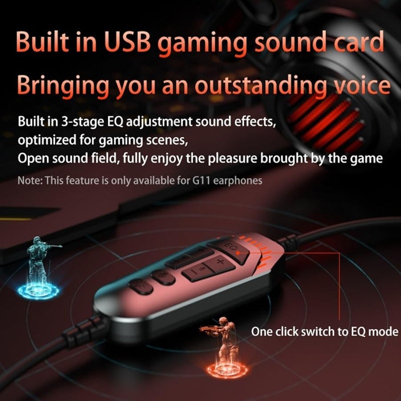 Esports Gaming Headset with Suspended Headband Omnidirectional 3.5mm Jack for Comfort - Image 5