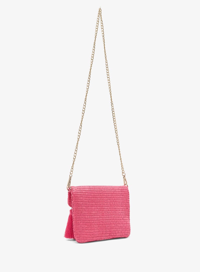GUESS Infant Staw Crossbody Bag - Image 2