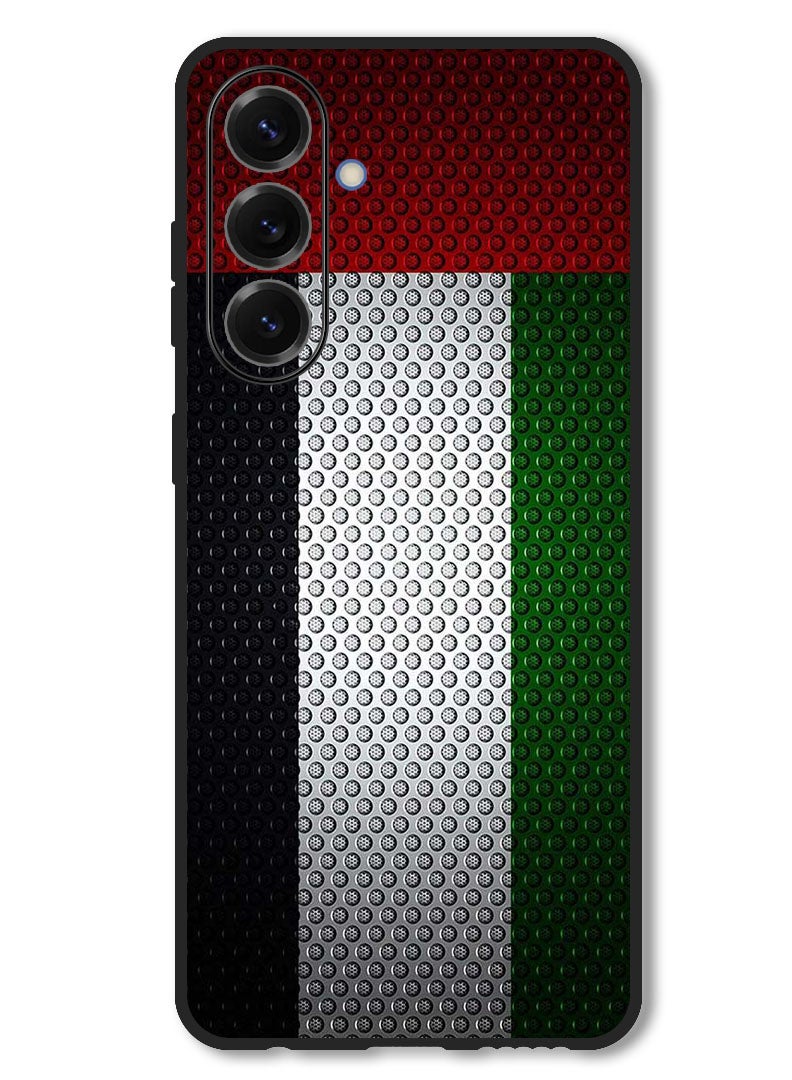 Theodor Case Compatible with Vivo V50 Protection Shockproof Bumper Cover UAE Flag - Image 1