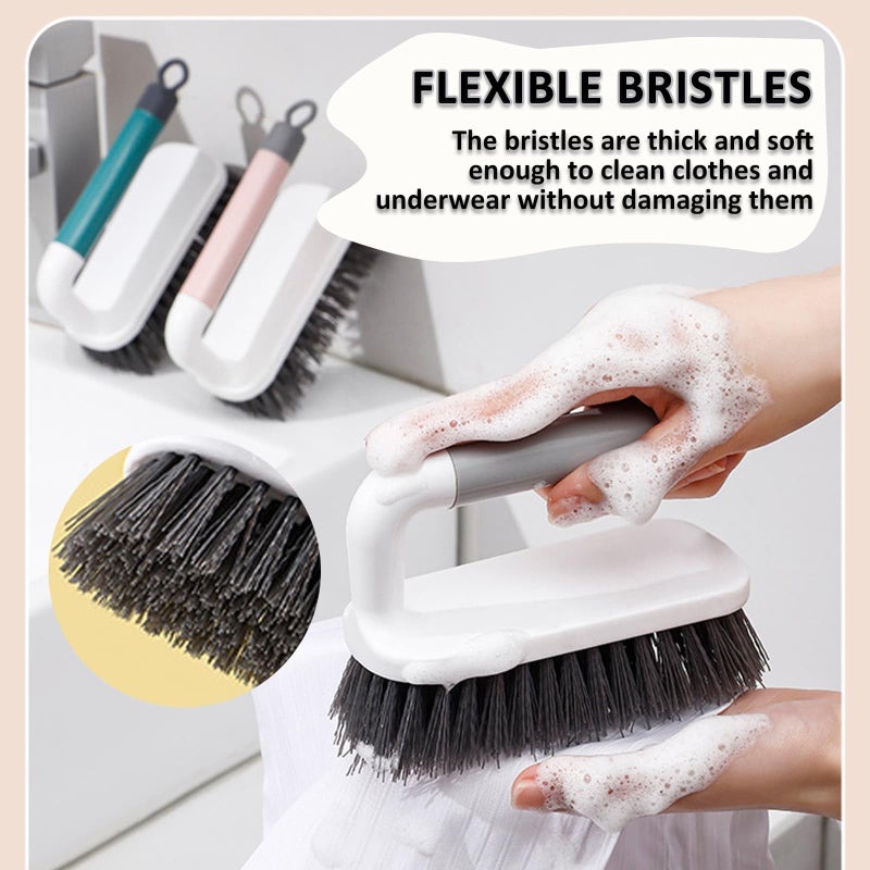 2-Piece Suede Shoe Brush and Polishing Eraser Set, Soft Nubuck Cleaning Tool for Sneakers, Boots and Crepe Shoes, Black - Image 4