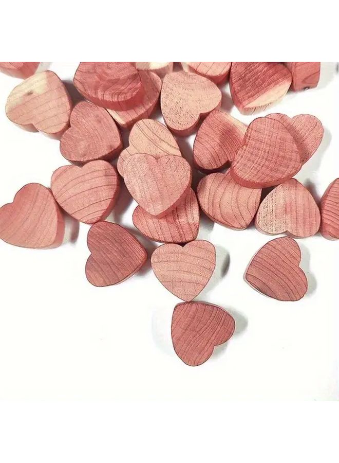 10 كرات خشب الأرز الطبيعية وردية مضادة للبقع معطرة منظِّم تخزين - Image 4