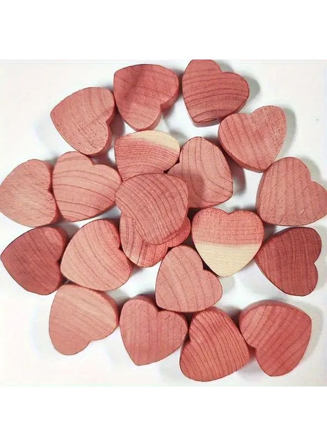 10 كرات خشب الأرز الطبيعية وردية مضادة للبقع معطرة منظِّم تخزين - Image 3