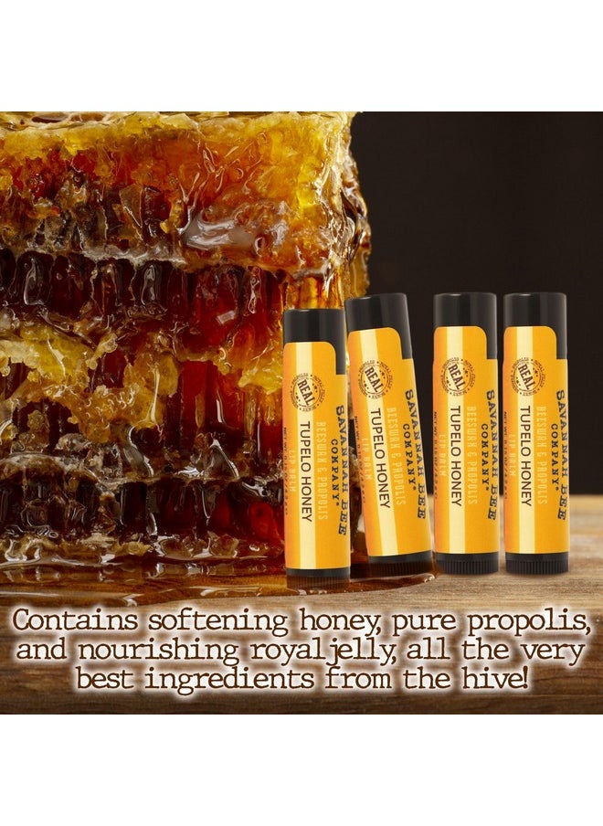Savannah Bee Company Savannah Bee Company Natural - Tupelo Honey Beeswax Lip Balm, 0.15-Ounce (Pack of 4)  - Image 3
