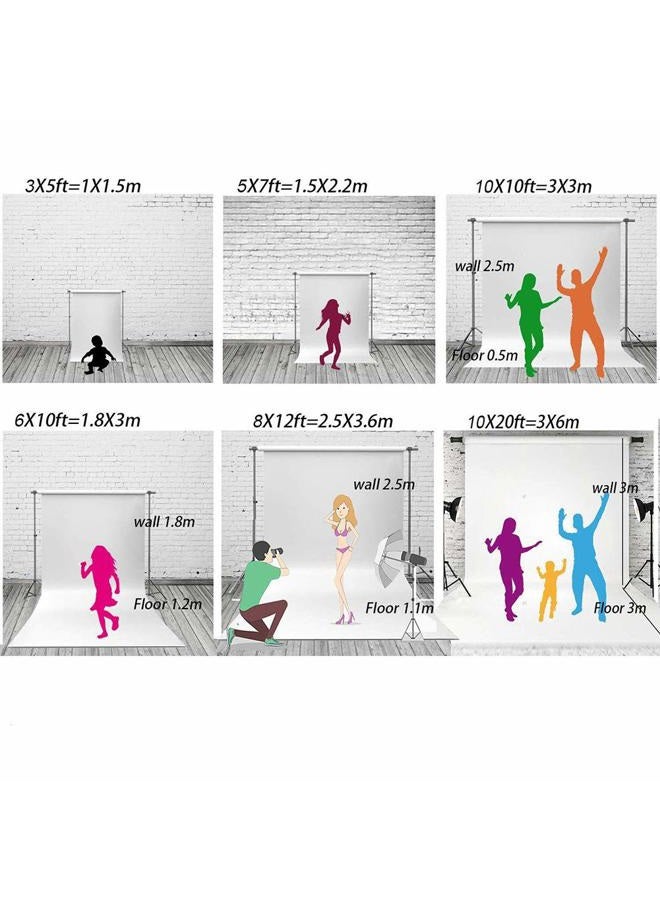 WOLADA 8x6FT Happy Father's Day Photo Backdrop White Wooden Backdrop Father's Day Banner Best Dad Backdrop Father's Day Family Theme Party Photography Backdrop Father's Day Photography Backdrop 12568 - Image 5