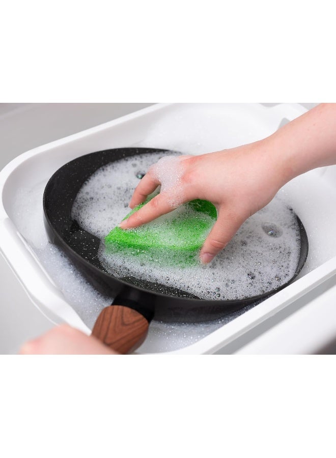Fairy Teardrop Scrubber – Non-Scratch Multipurpose Cleaning Pad for Dishes, Pots & Pans - Image 3