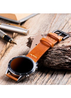 Vagave Genuine Leather Band 20MM 22MM 24MM Fossil Diesel Lacoste Casio Armani Tissot Nacar Classic Watch Band Leather Strap  - Image 2