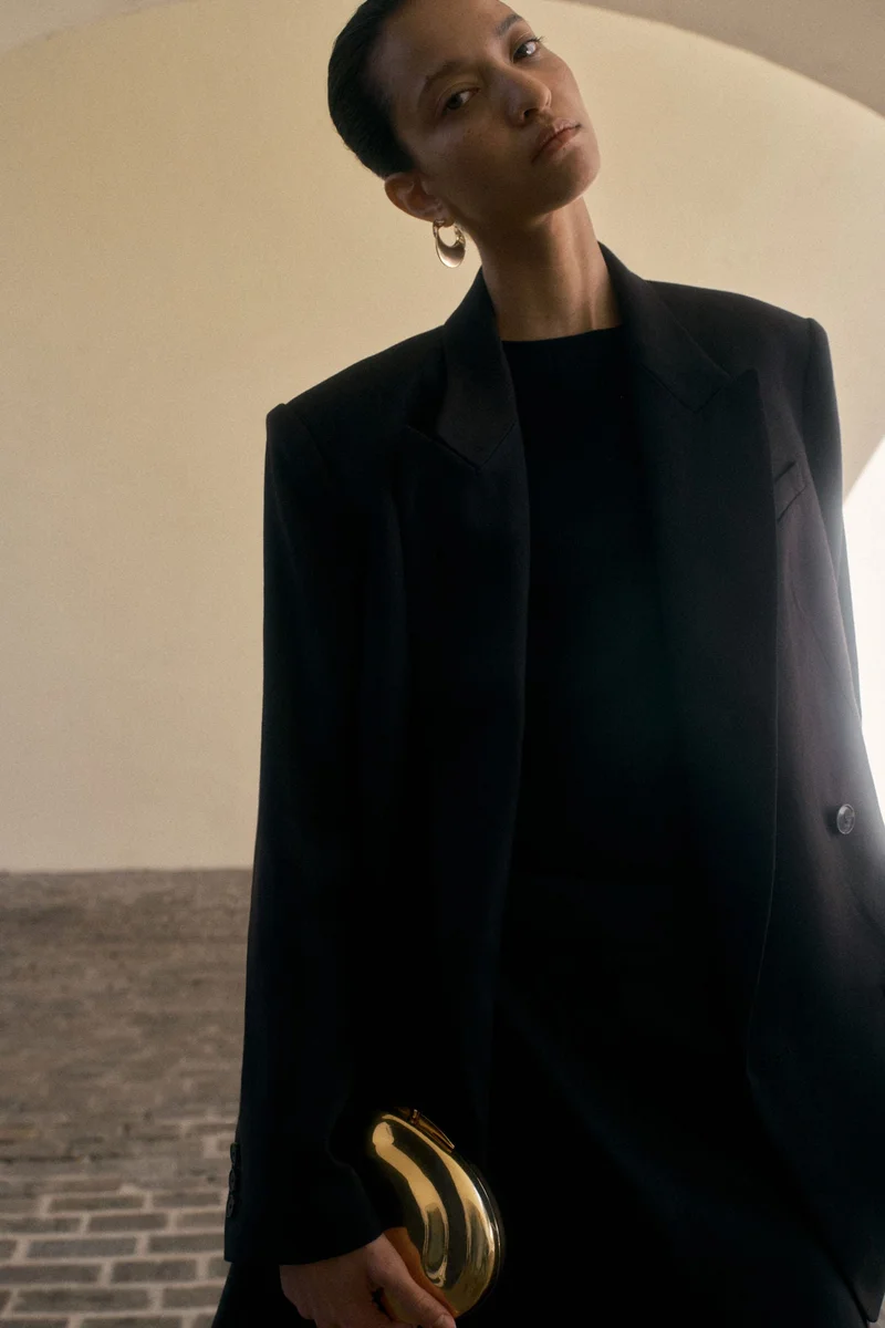 H&M Linen-blend blazer