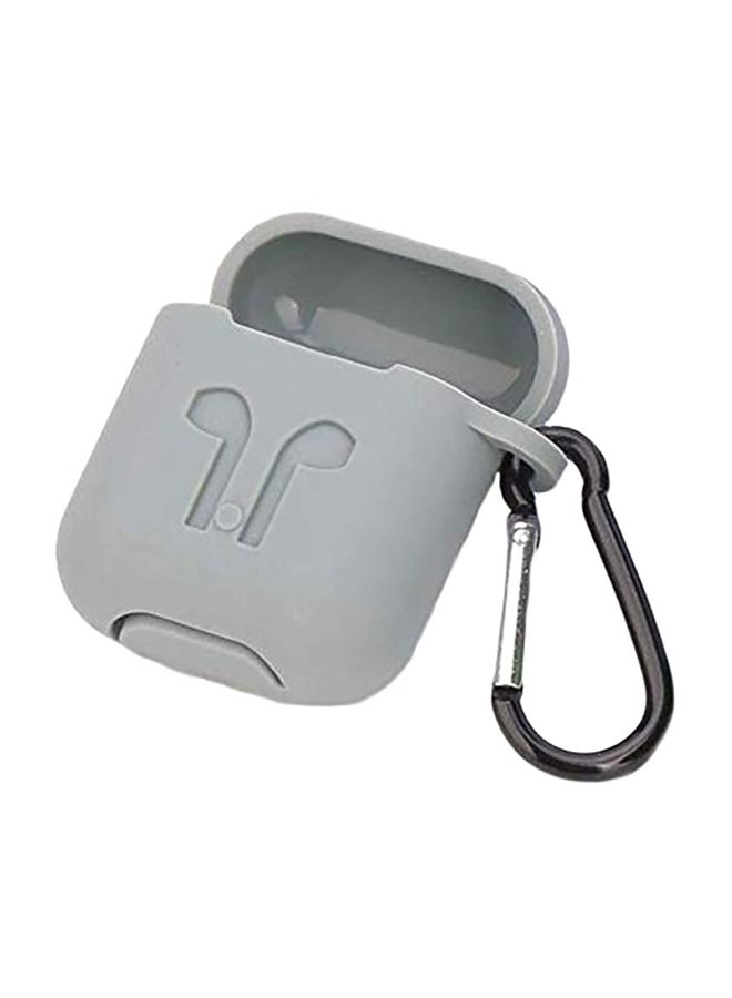 Apple AirPods Cover for 2nd Generation Silicone Protective Case With Strap - Image 1