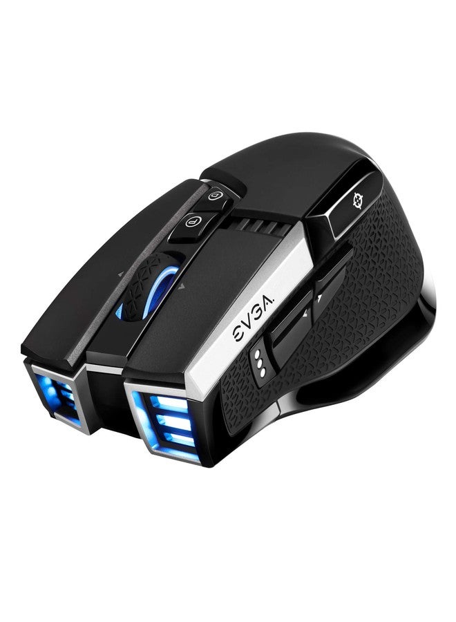 EVGA X20 Wireless Gaming Mouse, Wireless, Black, Customizable, 16,000 DPI, 5 Profiles, 10 Buttons, Ergonomic 903-T1-20BK-KR - Image 2