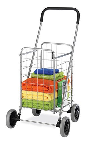 Whitmor Utility Shopping Cart - Durable Folding Design for Easy Storage, Model Number: 6250-4997-2-SIOC - Image 5