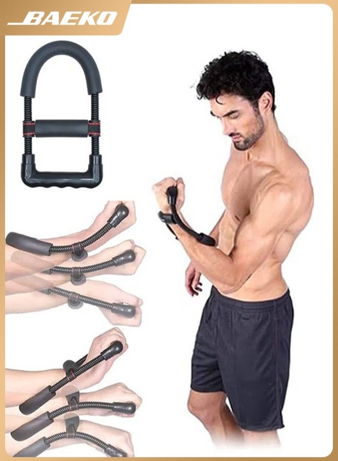 BAEKO Wrist Exercise Workout Strength Exerciser for Athletes, Fitness and Bodybuilders, Hand Grip Arm Trainer Forearm Hand Wrist Finger Exercise Fitness Trainer Hand Exerciser, Arm Workout - Image 1