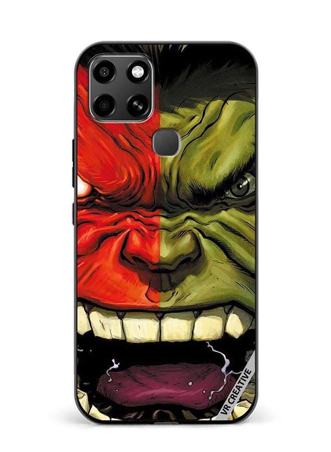 VR CREATIVE Protective Case Cover For Infinix Smart 6 Hulk Design Multicolour - Image 1