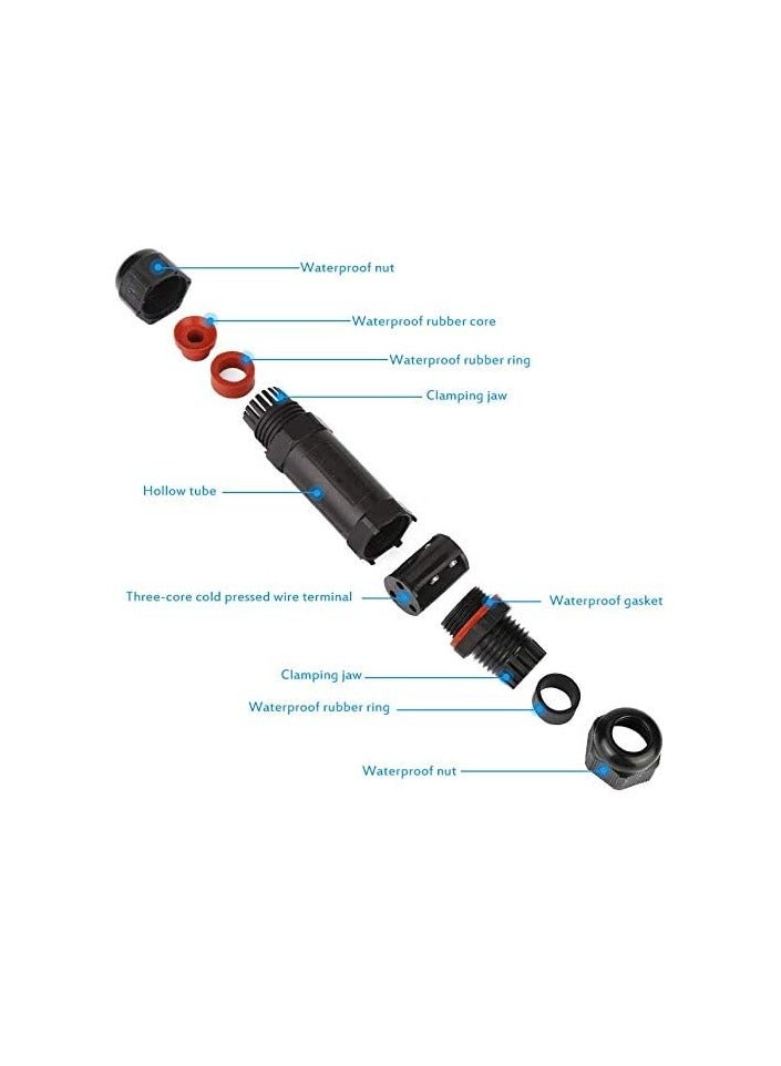 ABBASALI Cable Connector Waterproof IP68, Cable Connector Junction Box Connection Sleeve Underground Cable Connection - Image 3