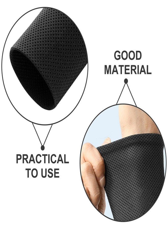 Toddmomy Cooling Wristbands for Sports Ice Silk Wrist Guards Breathable Summer Wrist Covers Sweat Absorbing Running Gym Unisex - Image 3